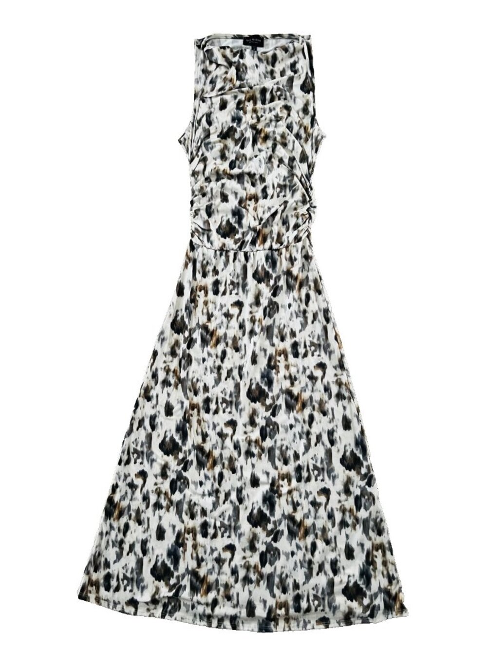 *** Isaac Mizrahi New York Long Print Dress Ivy ( M )